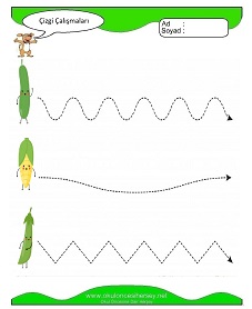 Çizgi Çalışma Sayfaları